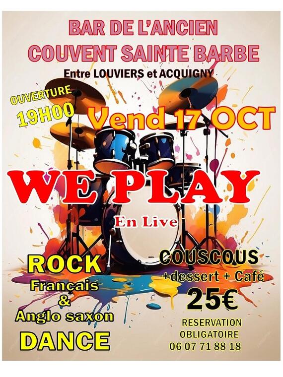 Concert We Play en live