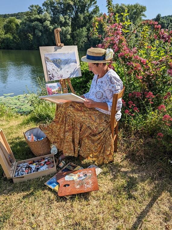 Photo fête impressionniste