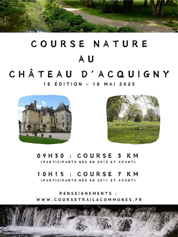 flyer-course-chateau-acquigny-running-eure-normandie