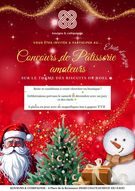 Concours amateur pâtisserie « L’Etoile d’un jour »