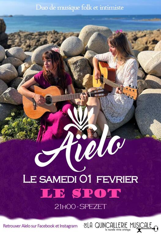 Aïelo: Concert Duo de musique folk et intimiste