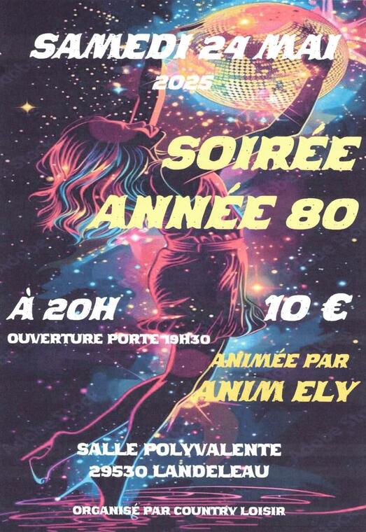 Soirée année 80