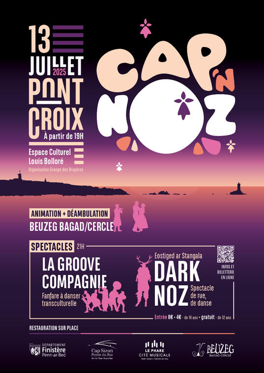 Affiche de la soirée