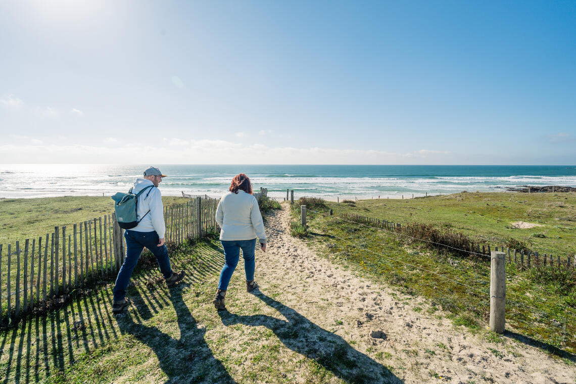 Audierne-Plage et balade - dune de Trez Goarem-HD