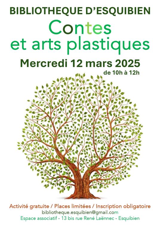 Contes et arts plastiques - Bibliothèque Esquibien