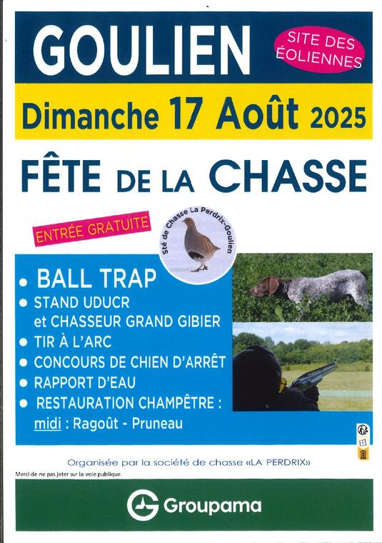 Fête de la chasse Goulien