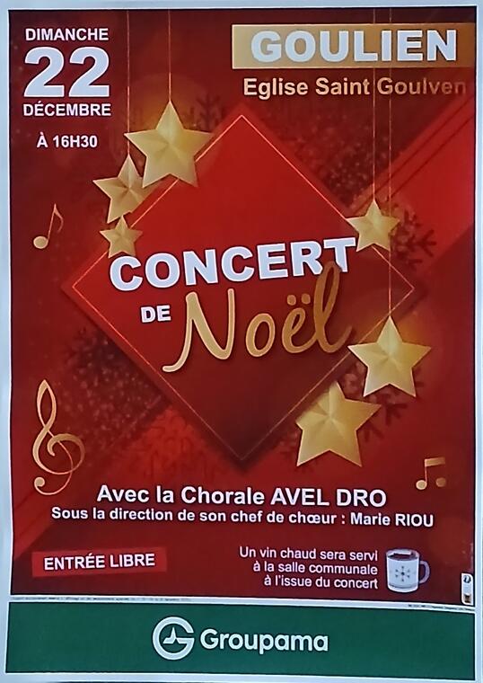 Concert de Noël - Avel Dro