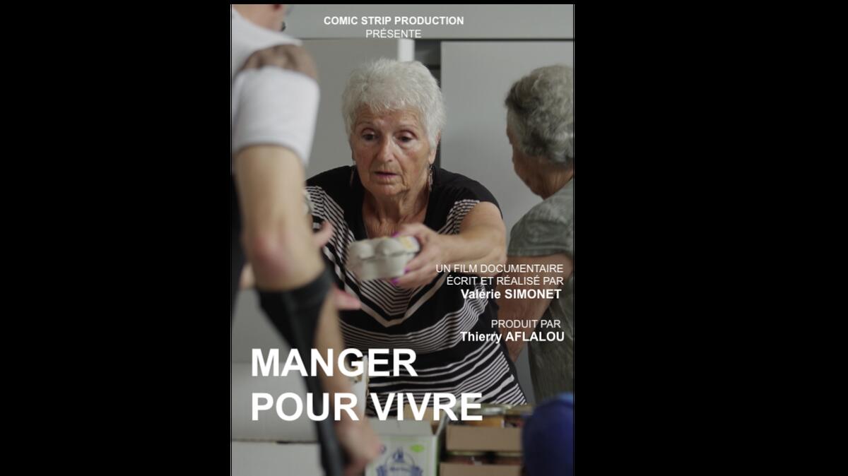 AFFICHE ALIMENTERRE - MANGER POUR VIVRE