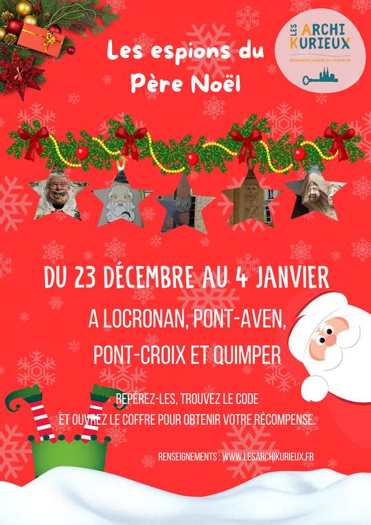 Affiche Espions du Père Noël 2024 - 1