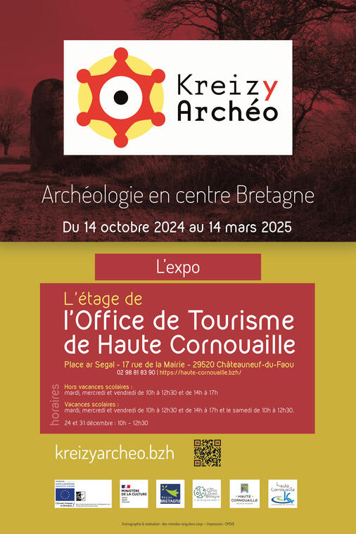 Exposition Kreizy Archéo – Archéologie en Centre Bretagne