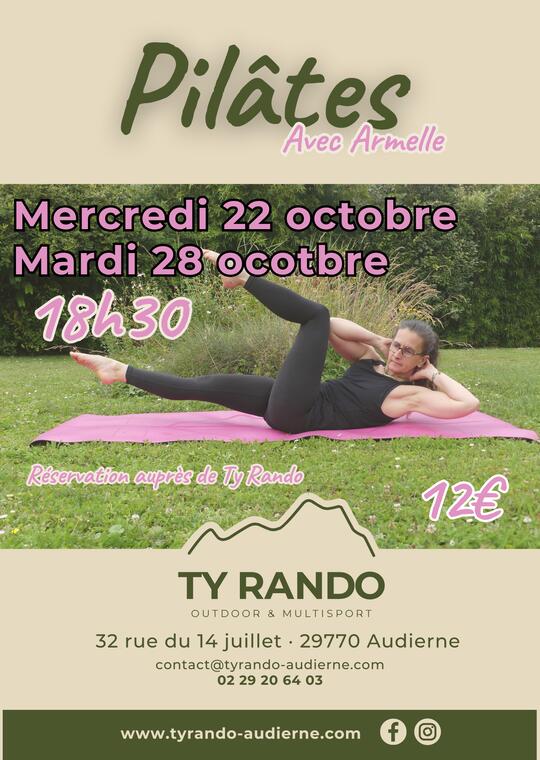 Cours de pilates audierne