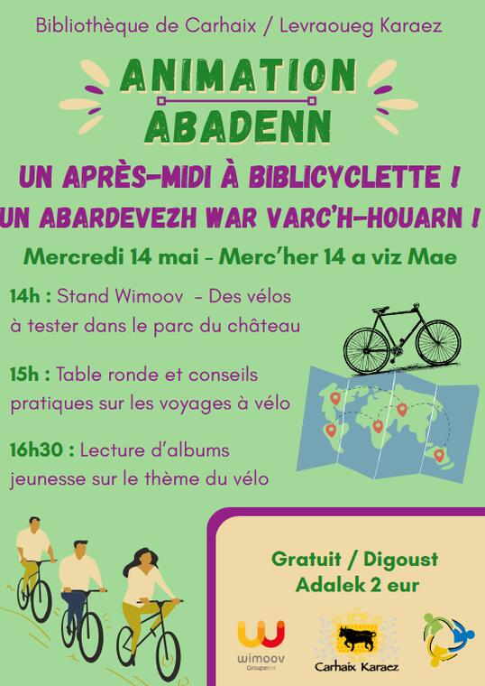Animations biblicyclette 2025