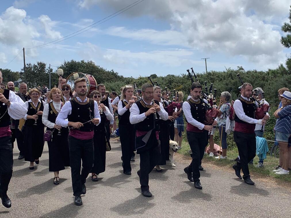 Bagad de Beuzec, Fête des bruyères 2023