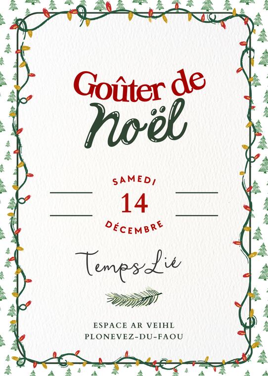 Goûter de Noël