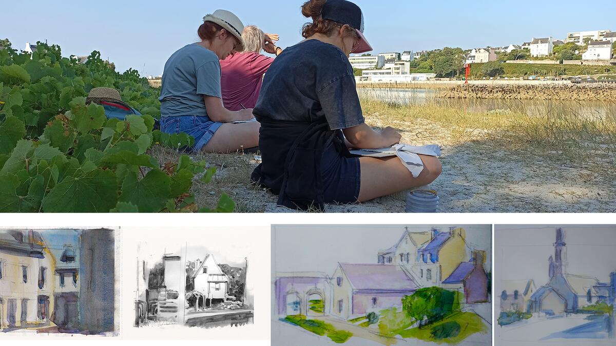 PROMENADES DESSINÉES - VOIR VOIR DEHORS