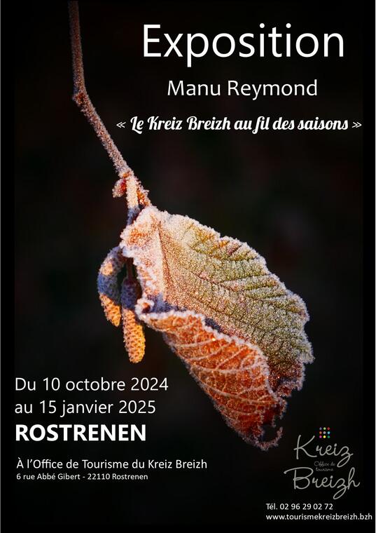 affiche exposition automne 2024 - Rostrenen