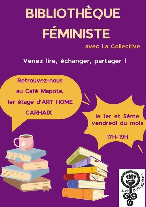 café mapote, bibliothèque féministe