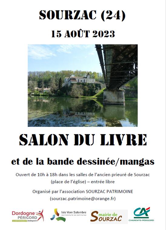 15 août salon du livre sourzac