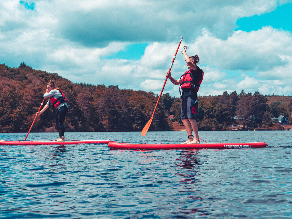 Stand up paddle - Station Sports Nature Ventadour Lac de la Valette_1