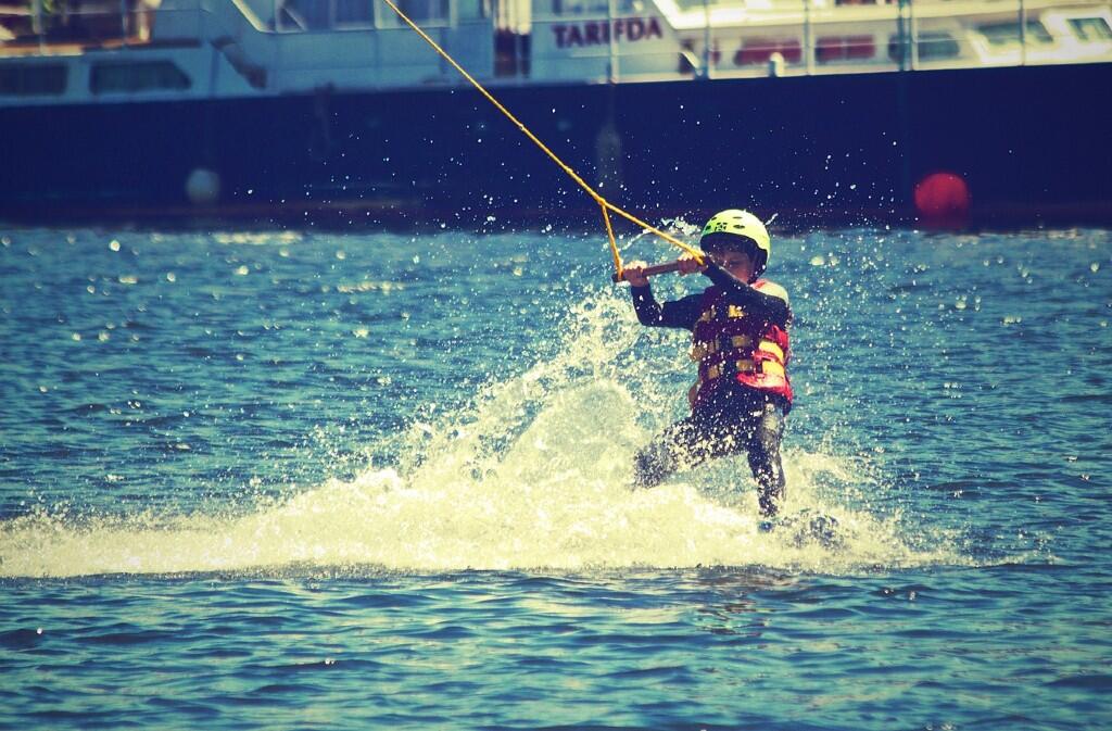 été actif - baby ski nautique