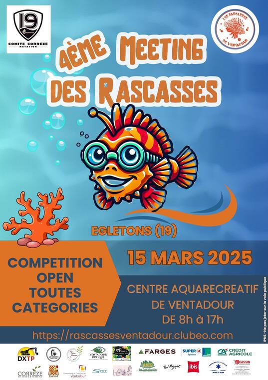 Affiche 4eme Meeting Rascasses - 1