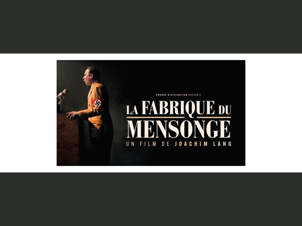 CINEMA - La fabrique du mensonge