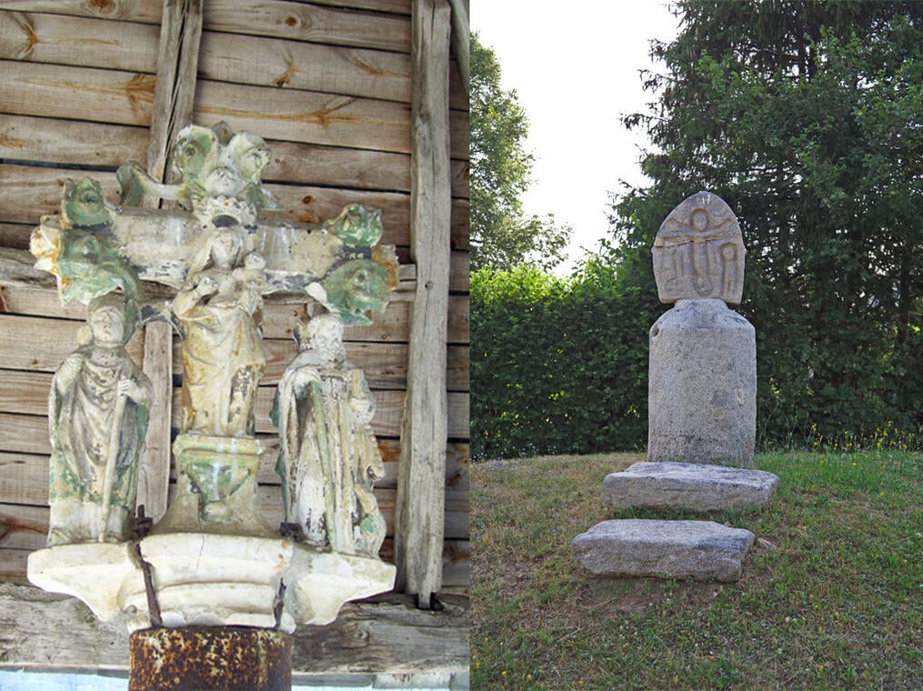 Croix du cimetière  et croix monumentale_1