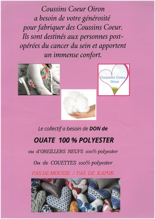Coussins du Coeur 2025