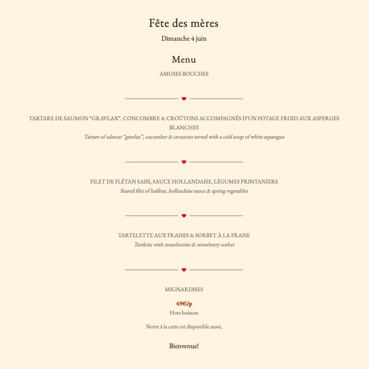 La libertie Fête des mères