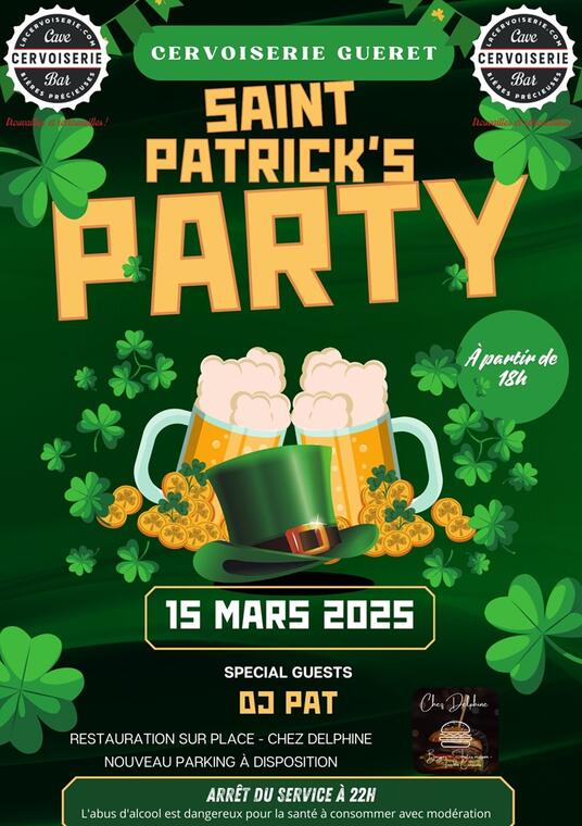 Soirée St Patrick