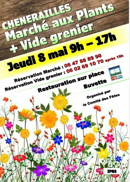 foire aux plantes Chénérailles