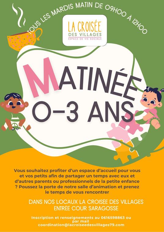 matinée 0-3 ans