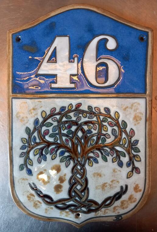 plaque atelier du potier
