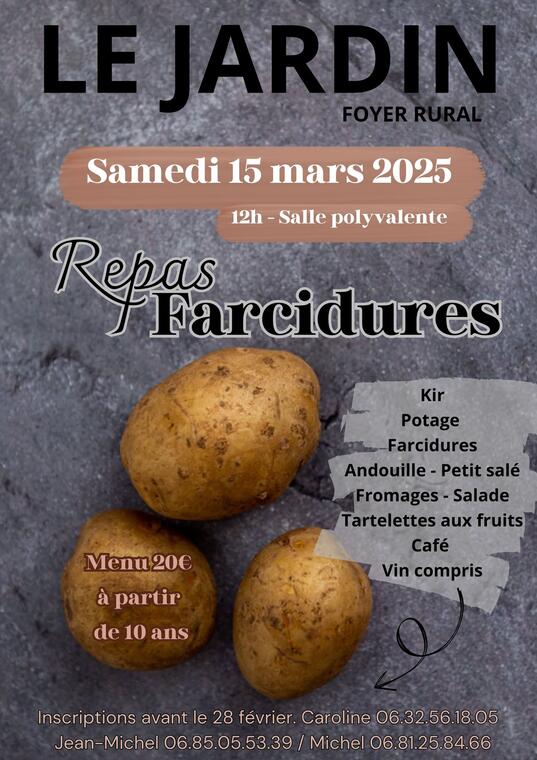 repas farcidure