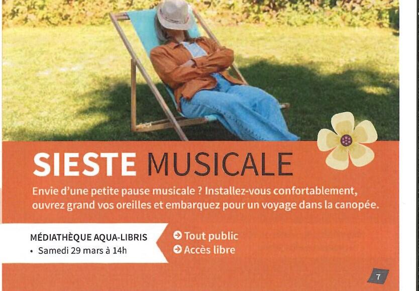 sieste musical