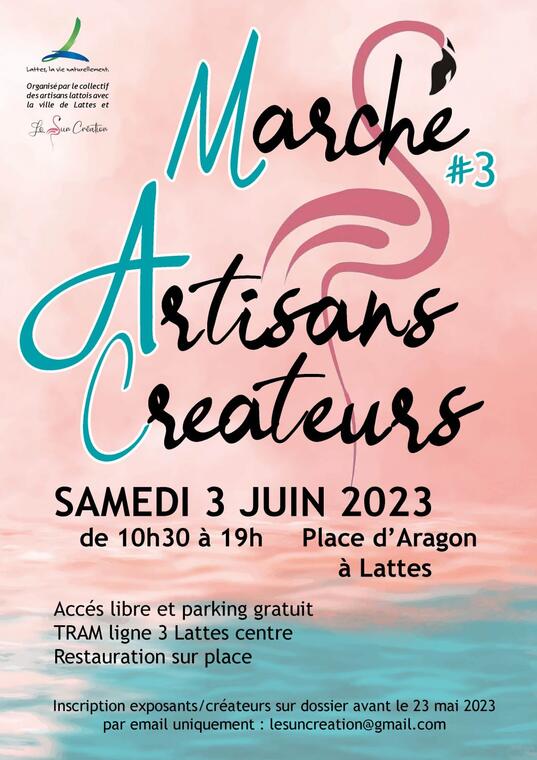 MARCHÉ ARTISANS CRÉATEURS LATTES