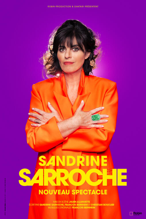 Affiche Sandrine Sarroche