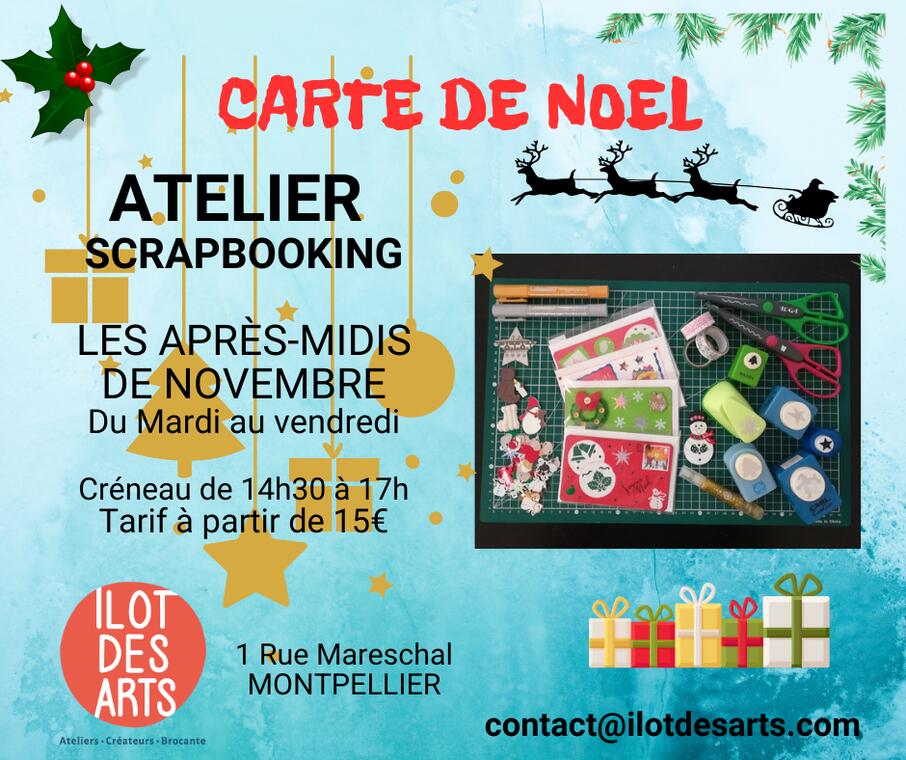 Scrapbooking Carte de Noël