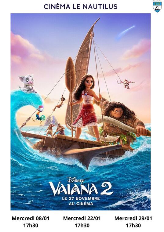 Affiche Vaiana 2