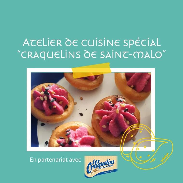 Atelier cuisine autour du craquelins