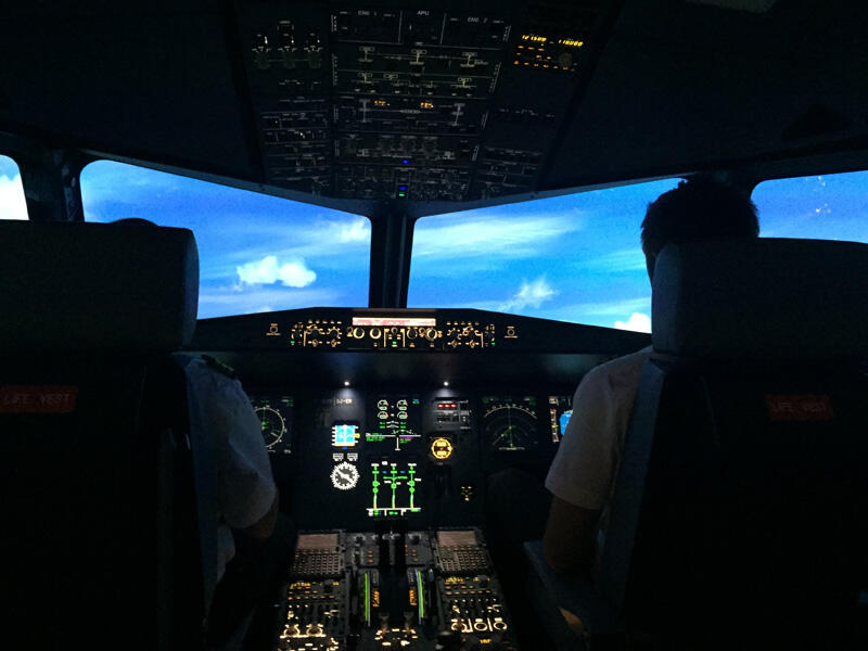 Simulateur de Vol au Rheu