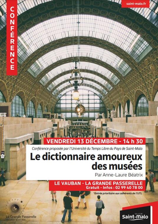 Le dictionnaire amoureux des musées