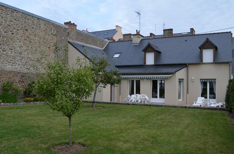 Location de M. et Mme Ruellan à Saint-Lunaire - Jardin