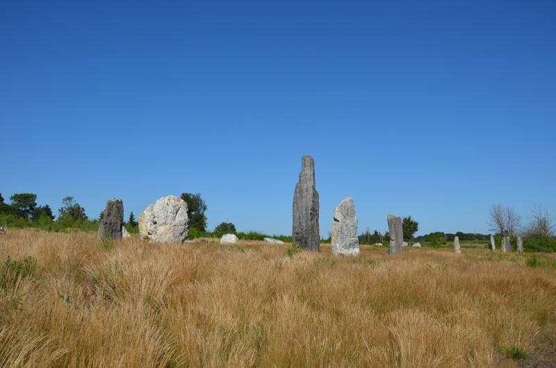 Saint-Just - Alignement menhirs