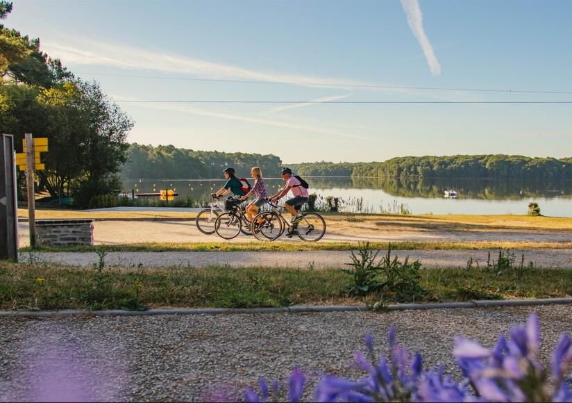 Vélo lac de Trémelin à Iffendic