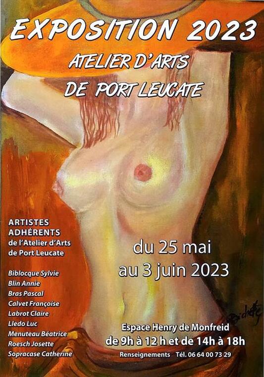 Exposition de l'Atelier d'Art de Port Leucate