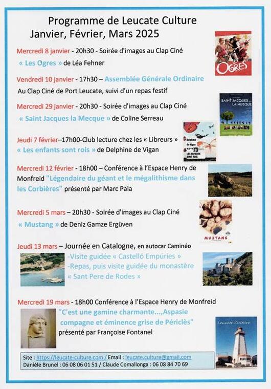 programme-1er-trimestre2025-leucate-culture