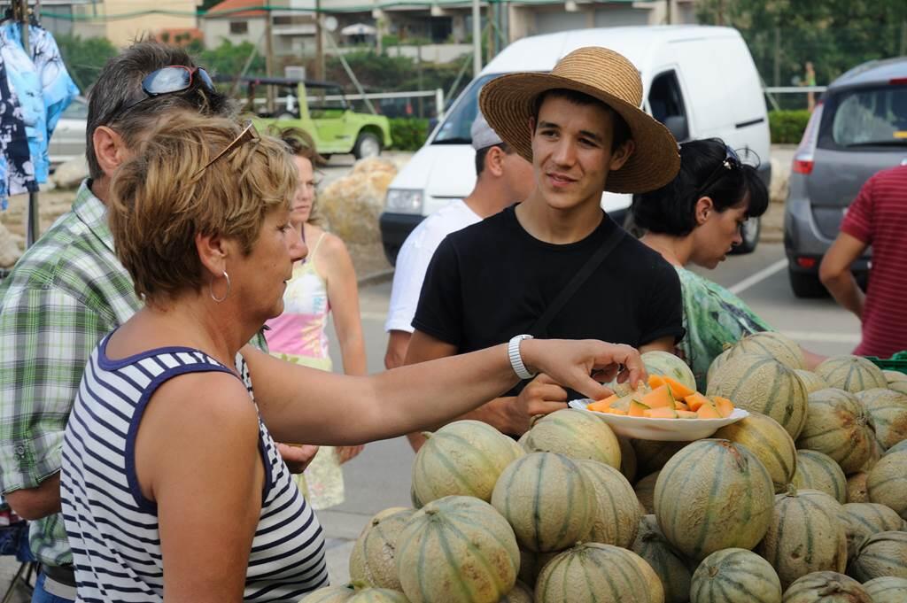 Marché de Leucate Plage