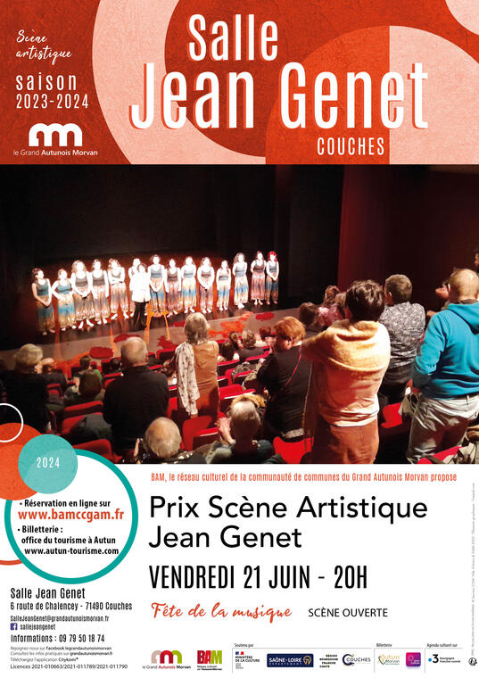 Prix scène artistique salle Jean Genet