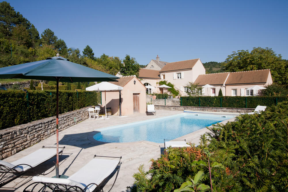 Vue piscine